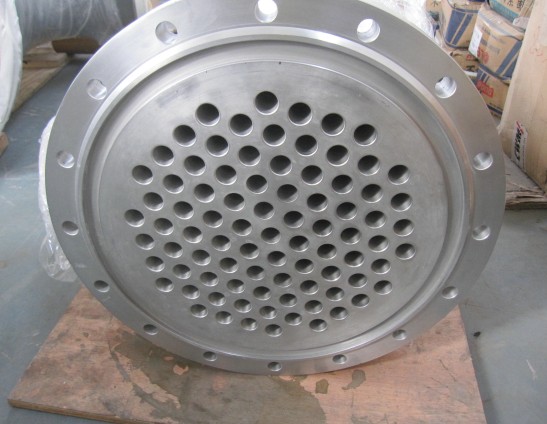 Deep hole welding heat exchanger